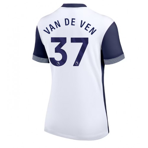 Dámy Fotbalový dres Tottenham Hotspur Micky van de Ven #37 2024-25 Domácí Krátký Rukáv